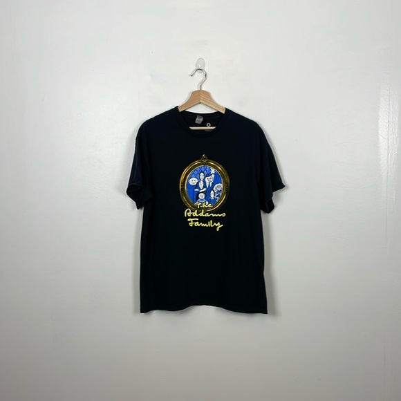 Gildan The Addams Family Short Sleeve Mens L Pullover Cast Production T Shirt - Picture 1 of 8